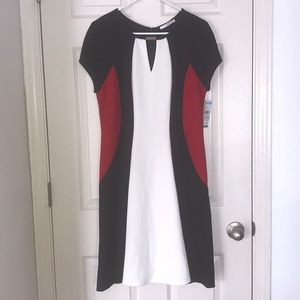 NWT Red/Black/White Studio One Dress